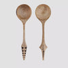 MS SERVING SET HAND CARVED